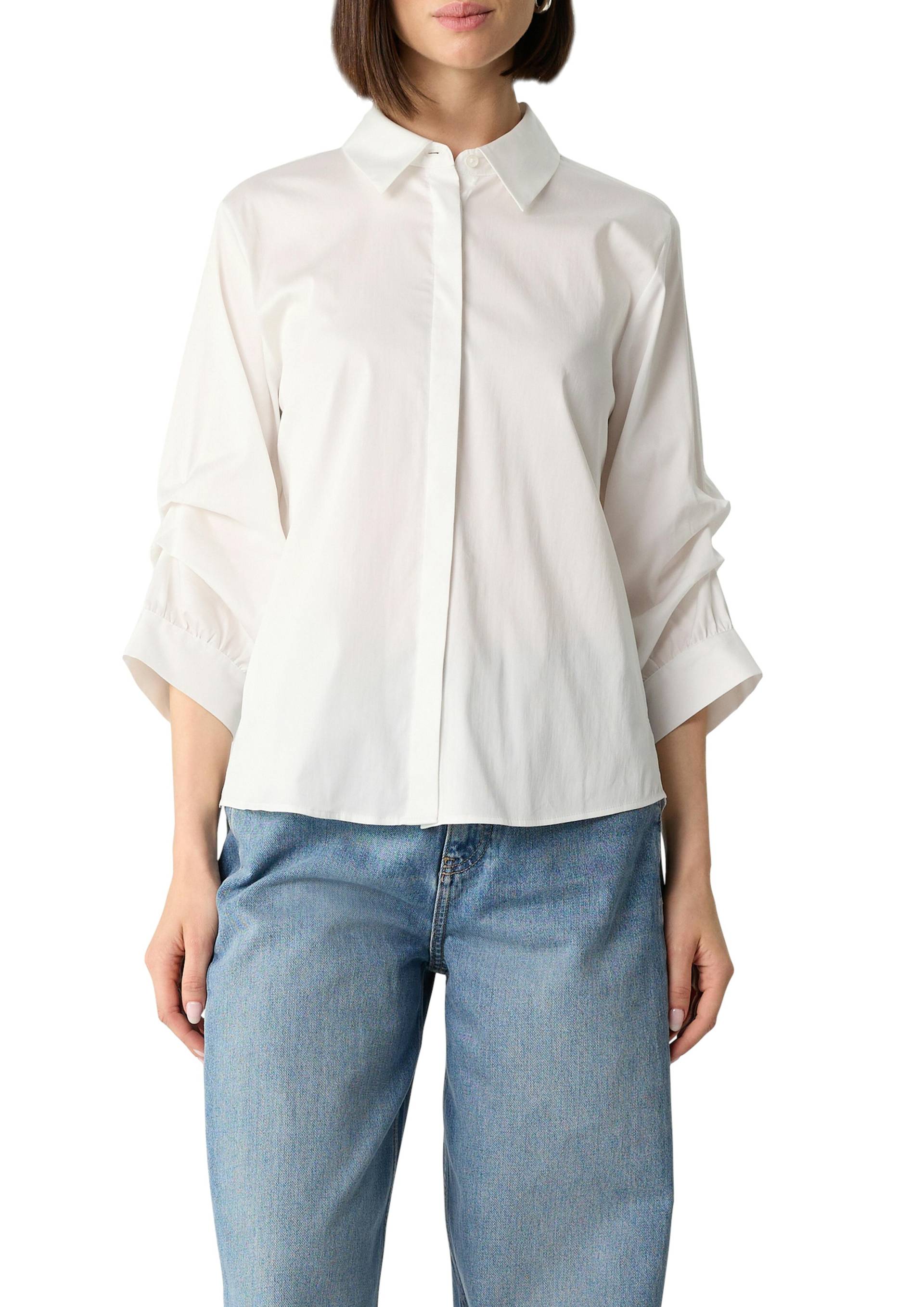 comma - Bluse weiß - Gr. - 36 von comma