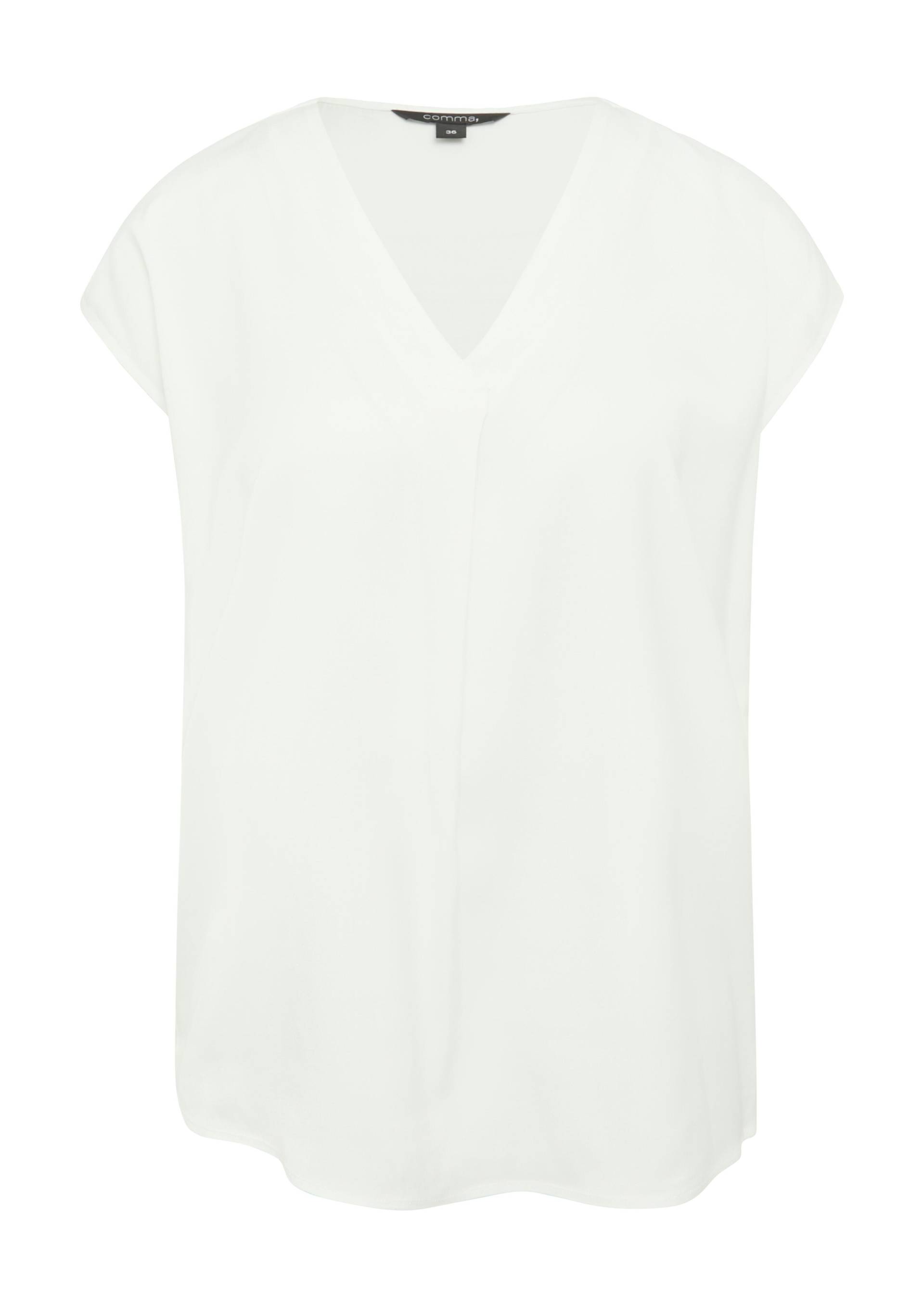 comma - Bluse weiß - Gr. - 36 von comma