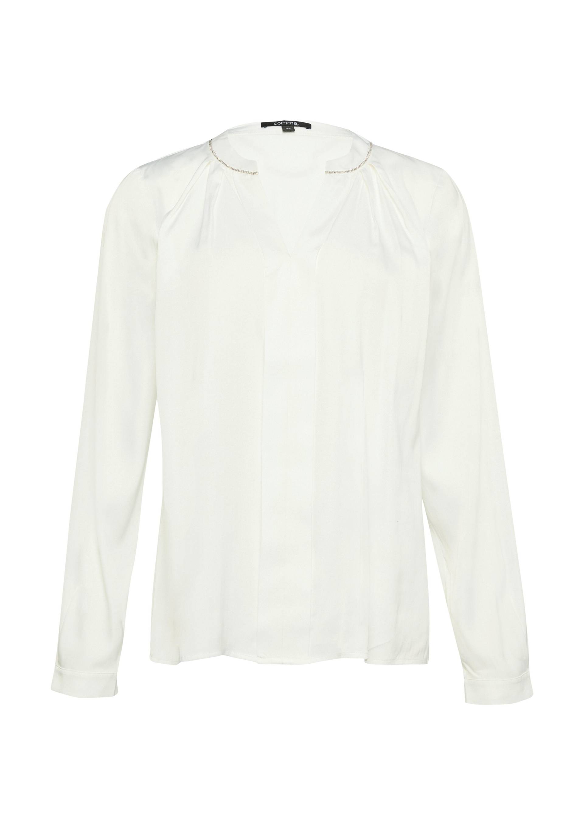 comma - Bluse weiß - Gr. - 38 von comma