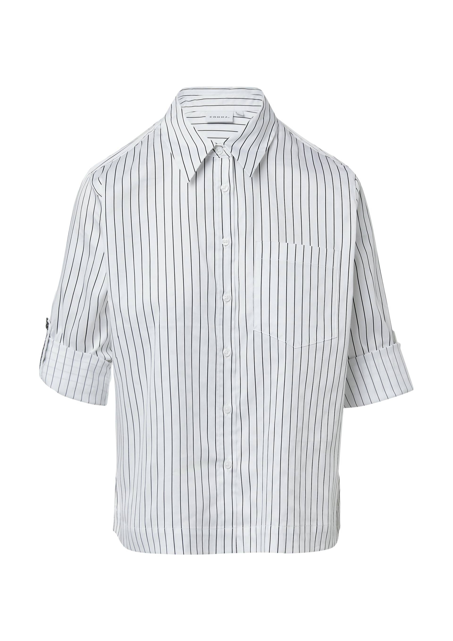 comma - Bluse weiß - Gr. - 38 von comma