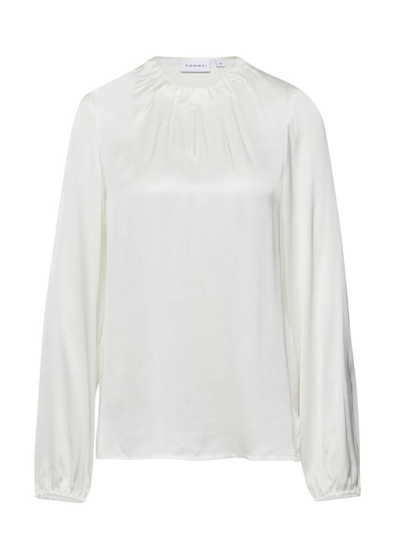 comma - Bluse weiß - Gr. - 38 von comma