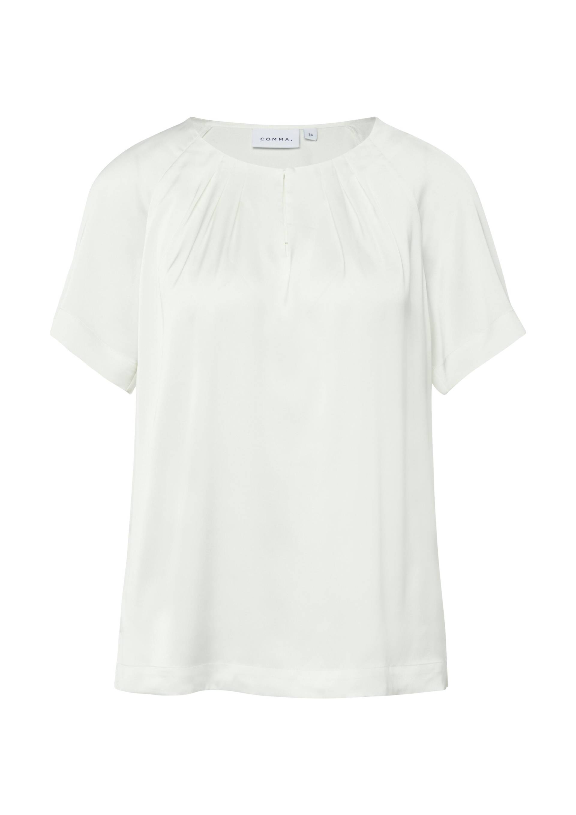 comma - Bluse weiß - Gr. - 38 von comma