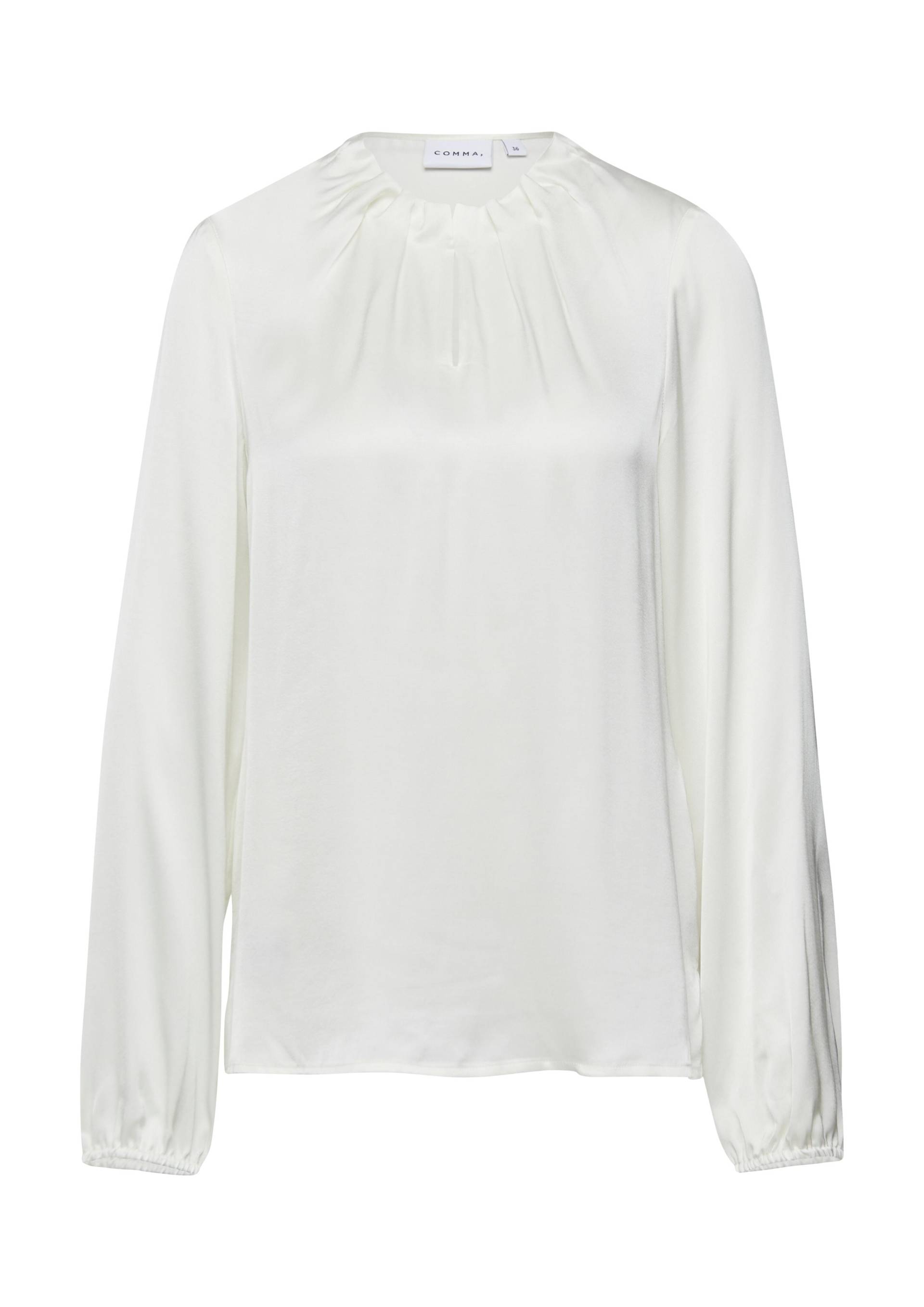 comma - Bluse weiß - Gr. - 46 von comma