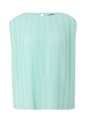 comma Damen 60.2.61.10.100.2129887 Bluse, 6003 türkis, 38 von comma