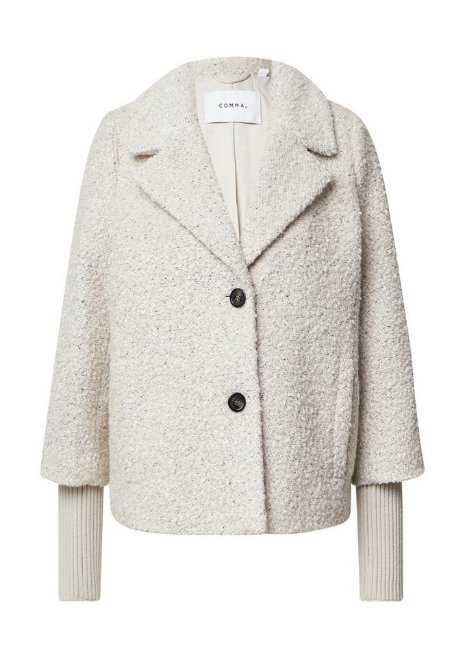 comma Blusenblazer Outdoor-Jacke GREY/BLACK von comma