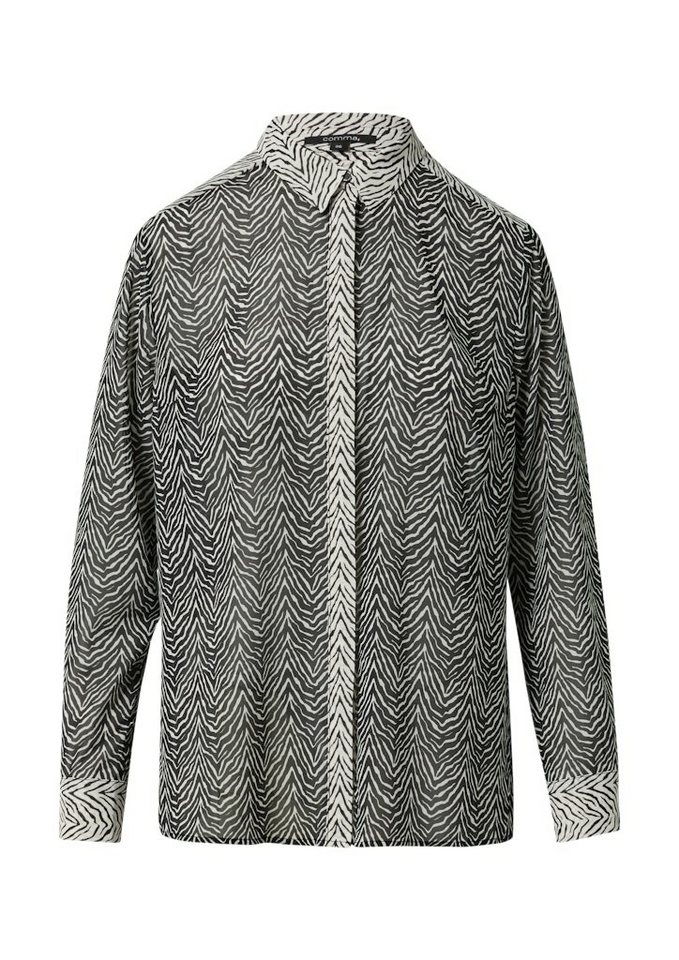 comma Longbluse Longbluse für Damen (1-tlg) von comma