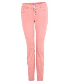 comma CI Damen Boyfriend Hose 88.604.76.8731, Gr. 42/L32 (Herstellergröße: 42), Rosa (pink 4349) von comma