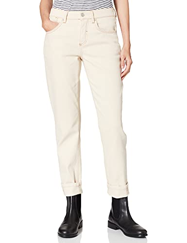 comma CI Damen Hose Freizeithose, 8050 Ivory, 36 Lang von comma