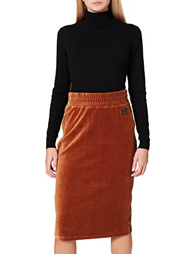 comma CI Damen lang Rock, 8757 Nougat, 38 von comma