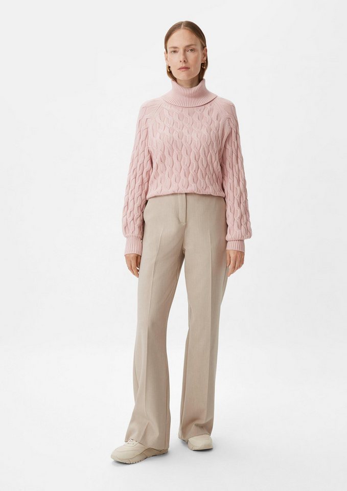 comma Chinos Hose Regular: Hose mit Semi Wide Leg von comma