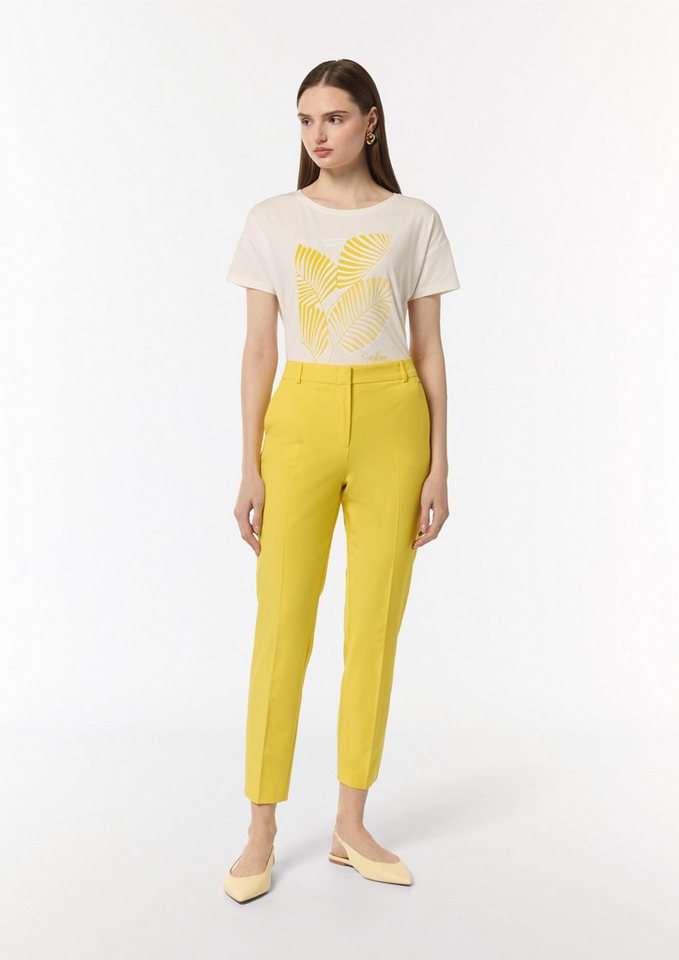 comma Chinos Hose Stoffhose mit Bügelfalten von comma