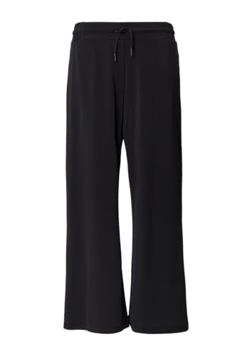 comma Crop-Hose mit Semi Wide Leg schwarz 38 von Comma