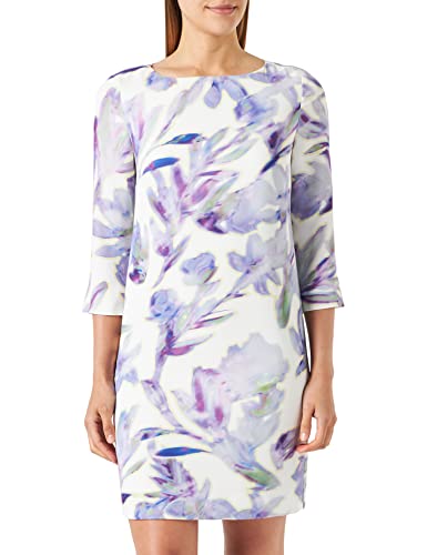 comma Damen 60.2.61.20.200.2132124 Kleid, 01C4 weiß, 38 von comma