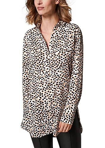 comma Damen 85.899.11.2559 Bluse, 01B6 weiß, 36 von comma