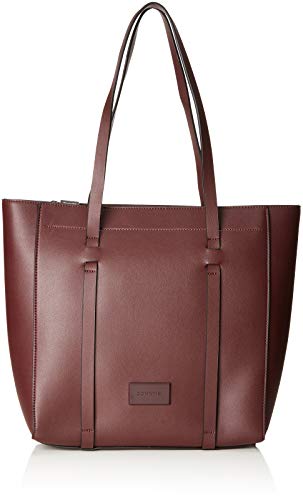 comma Damen Be Yourself Shopper Lvz Tote Rot (Burgundy) von comma