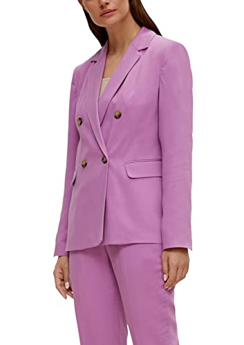 comma Damen Blazer, 4730 lila, 42 von comma