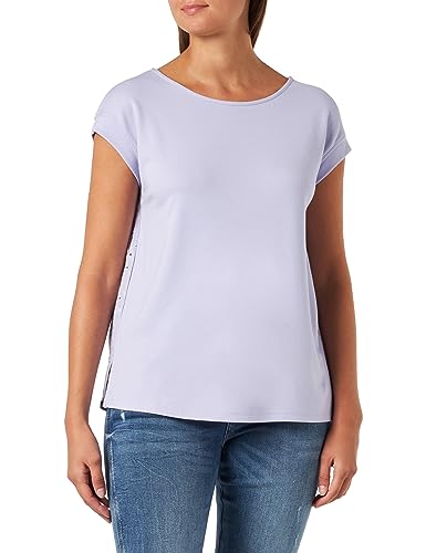 comma Damen T-Shirt, 4390 Lila, 38 von comma