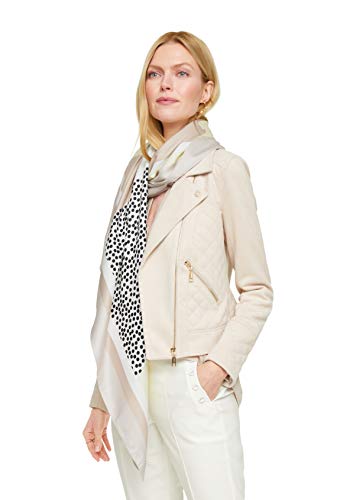 comma Damen Tuch mit Allover-Print white mini dots carre 1 von Comma