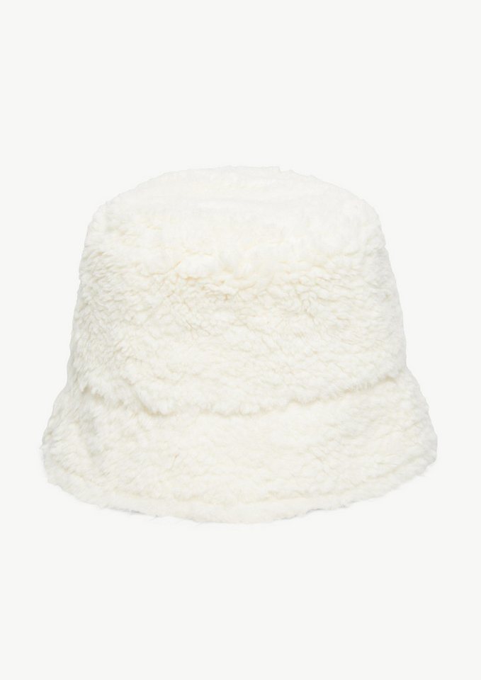 comma Filzhut Hut  Modischer Hut aus Teddyplüsch von comma