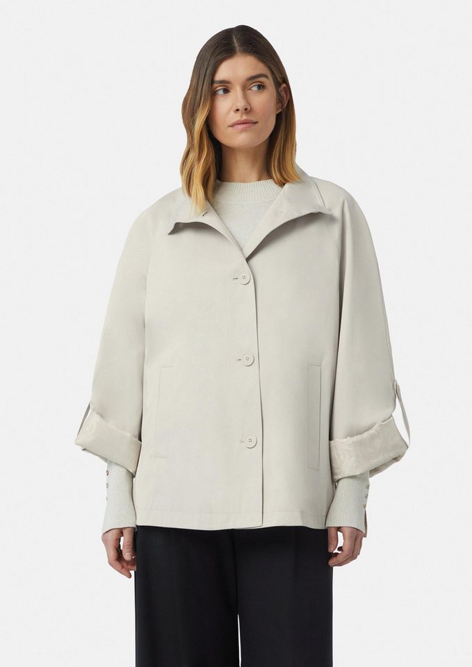 comma Funktionsjacke Outdoor-Jacke Jacke in A-Shape mit Ärmel-Aufschlag (1-St) von comma
