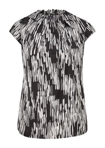 comma Geraffte Bluse mit All-Over-Print comma Geraffte Bluse mit All-Over-Print von comma