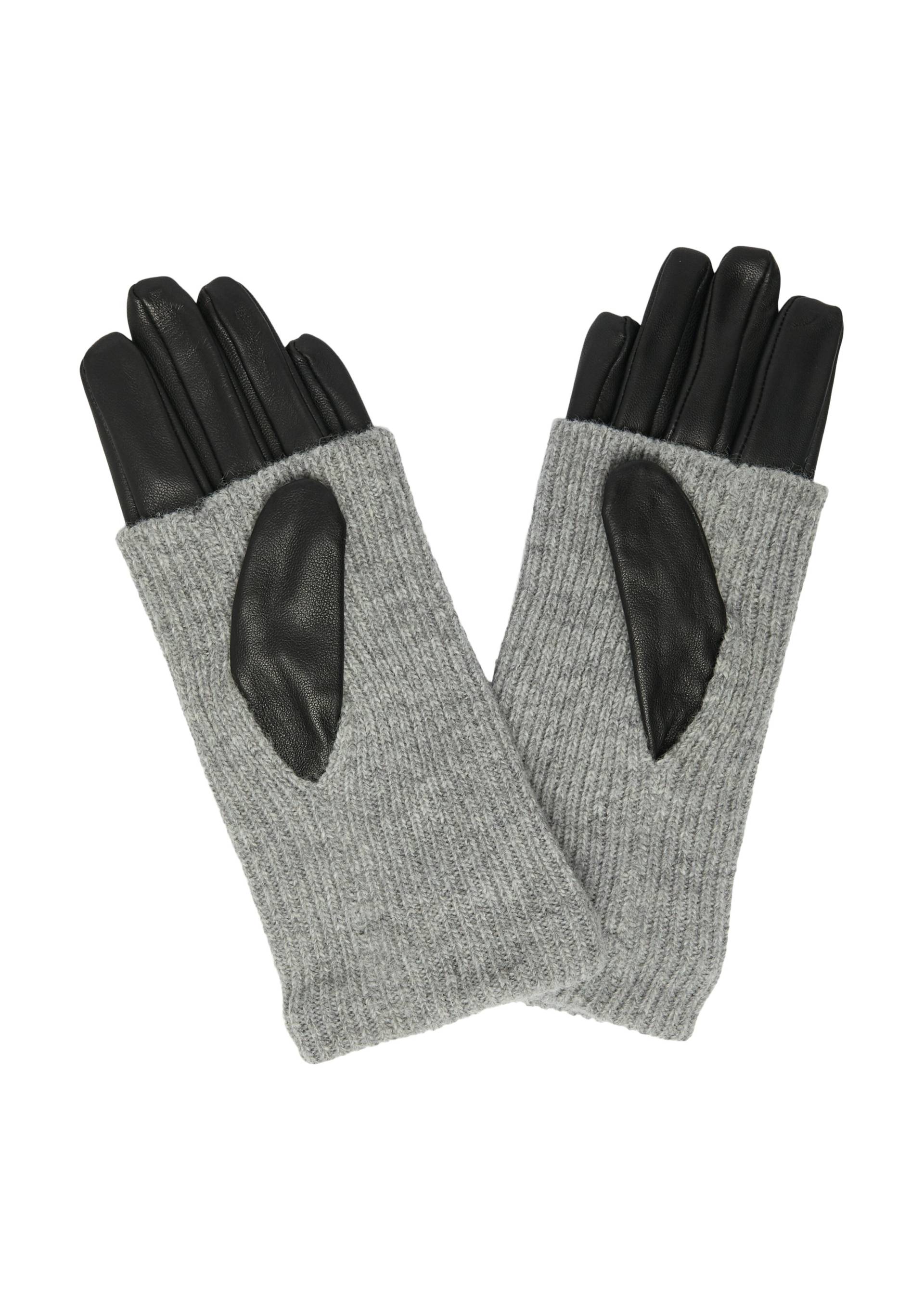 comma - Handschuhe schwarz - Gr. - M von comma