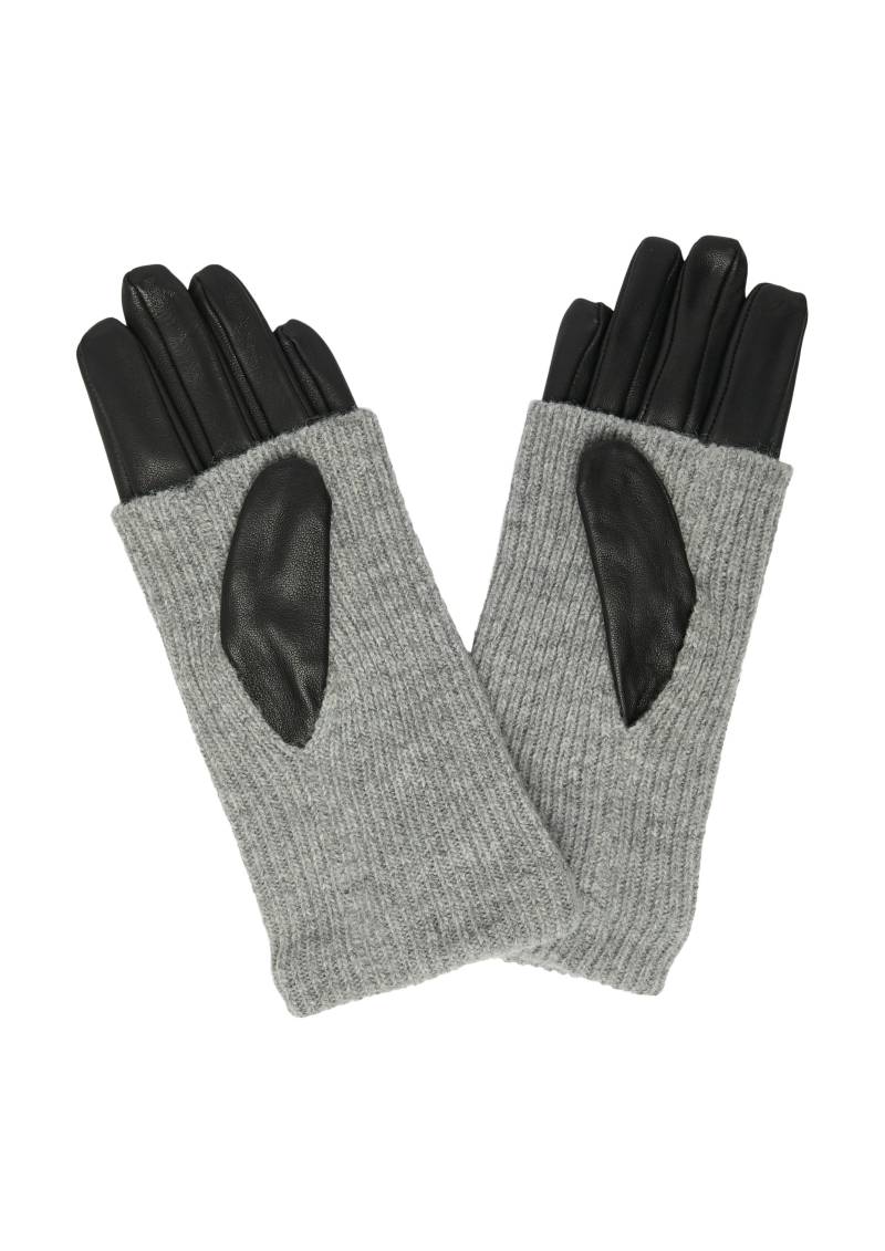 comma - Handschuhe schwarz - Gr. - M von comma