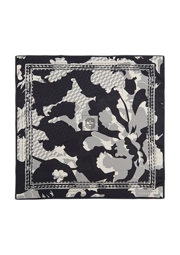 comma Hochwertiges Seidentuch mit ornamentalem Print navy ONESIZE von comma