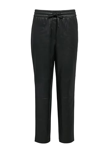 Comma Hose lang, Fake Leather von Comma