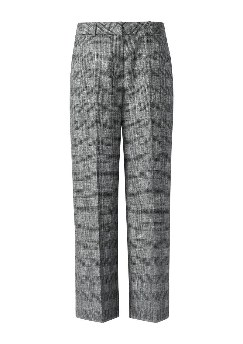 comma - Hose schwarz|grau - Gr. - 40 von comma