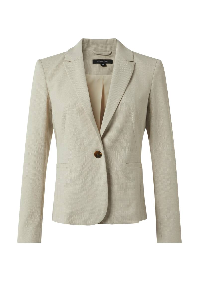 comma - Indoor-Blazer beige - Gr. - 36 von comma