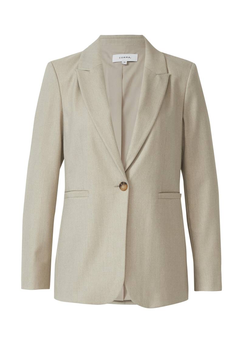 comma - Indoor-Blazer beige - Gr. - 44 von comma