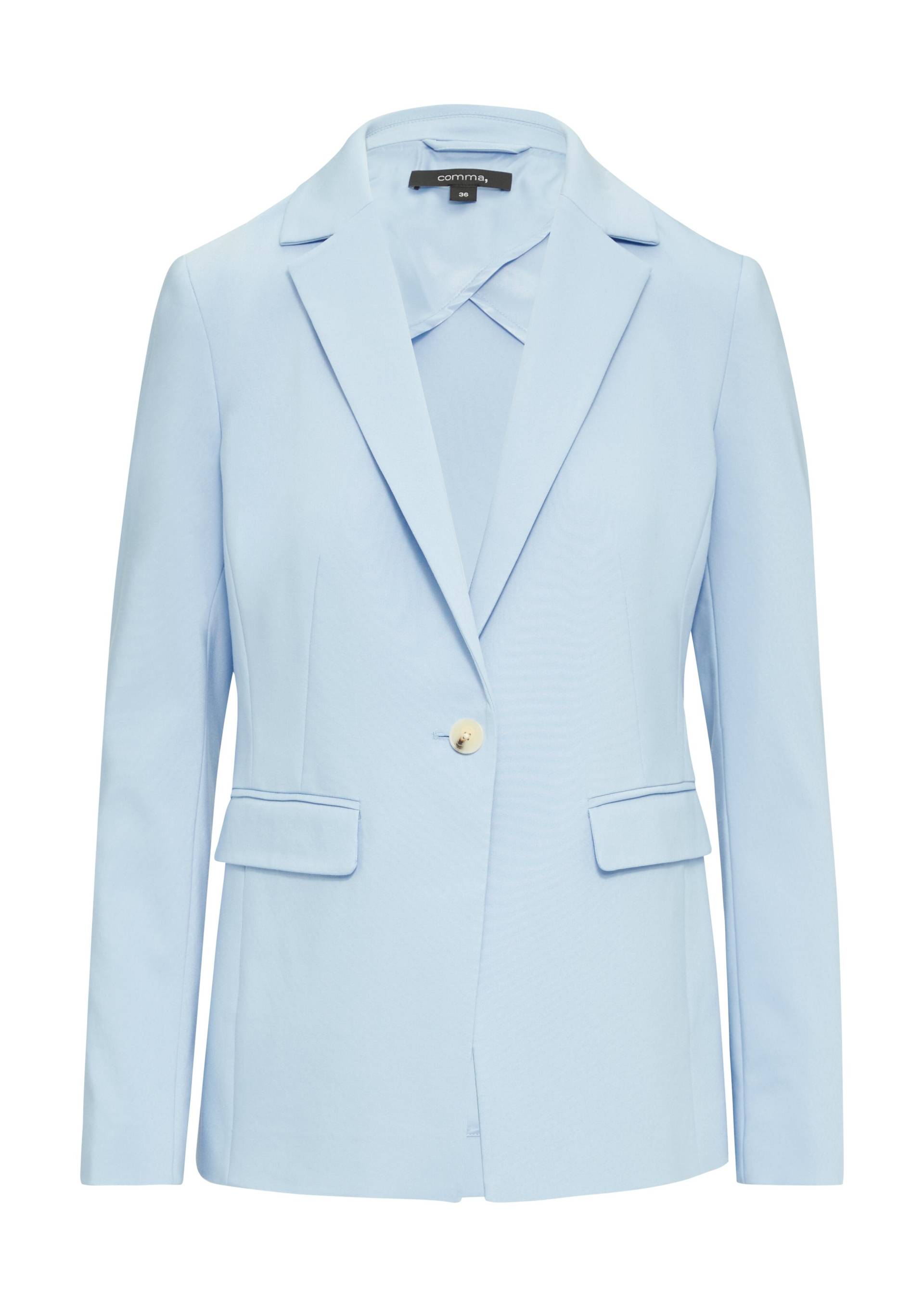 comma - Indoor-Blazer blau - Gr. - 36 von comma