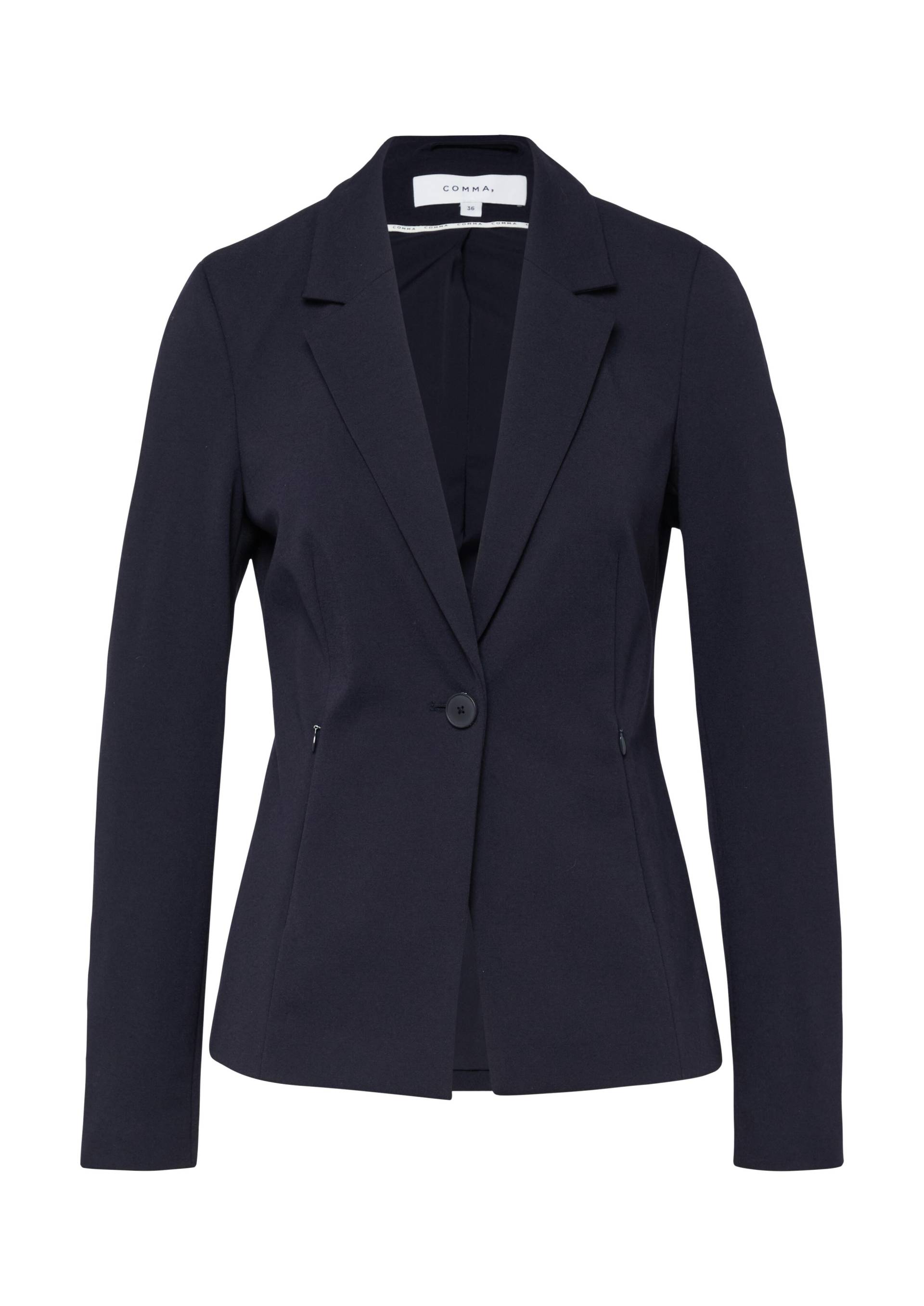 comma - Indoor-Blazer blau - Gr. - 40 von comma