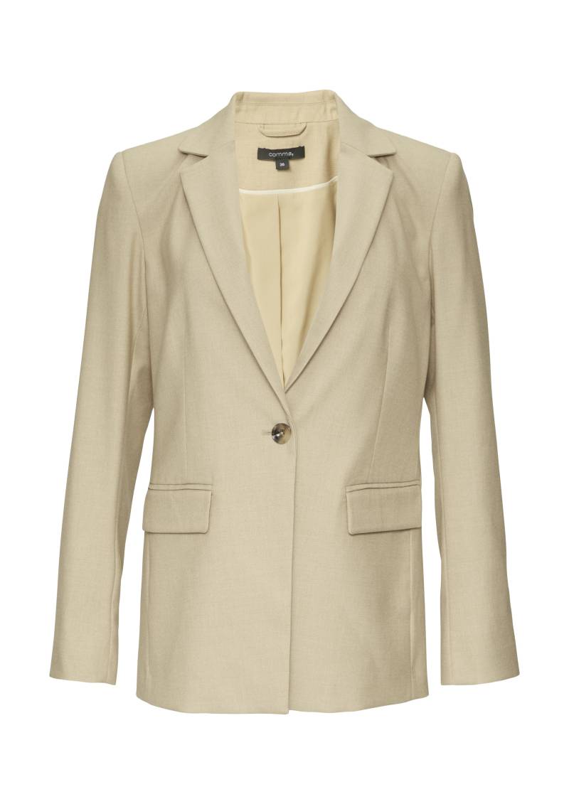 comma - Indoor-Blazer braun - Gr. - 38 von comma