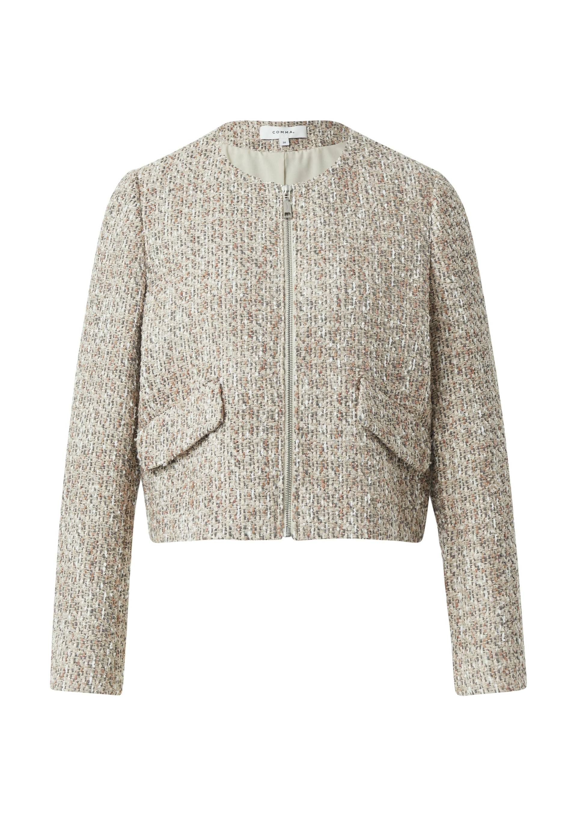 comma - Indoor-Jacke beige - Gr. - 36 von comma