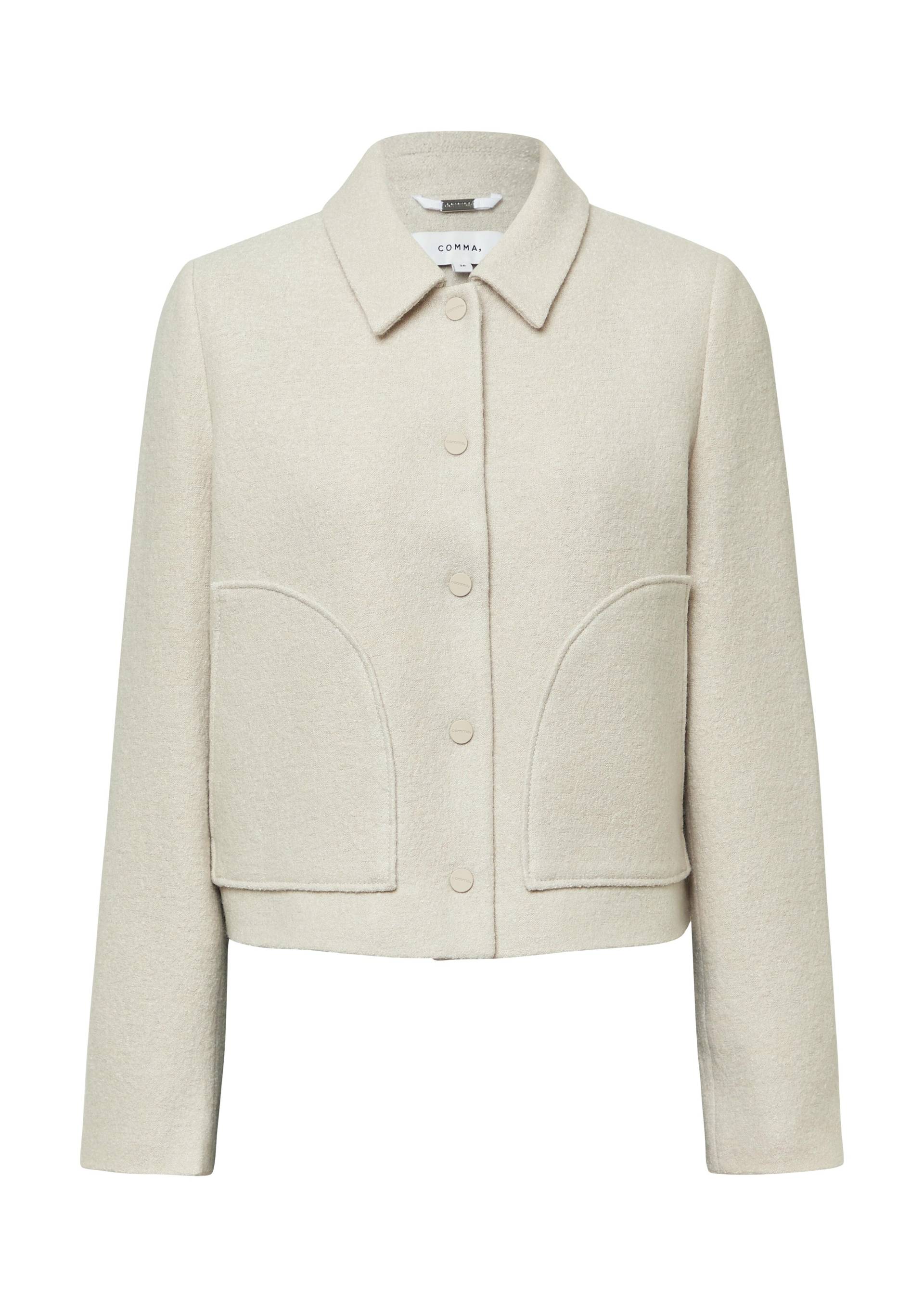 comma - Indoor-Jacke beige - Gr. - 38 von comma