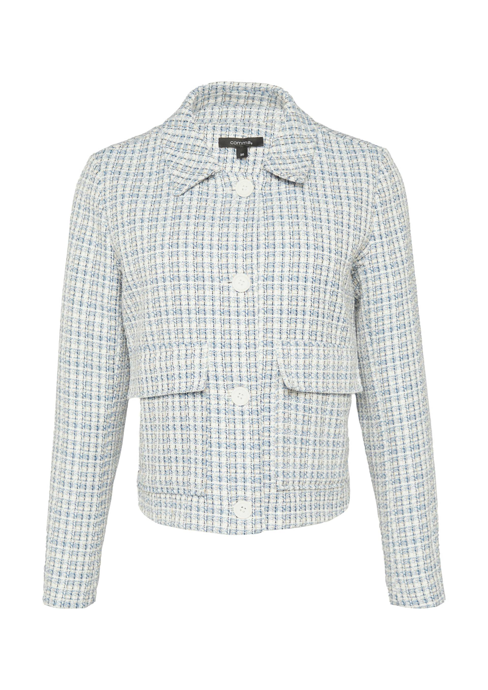 comma - Indoor-Jacke blau - Gr. - 40 von comma