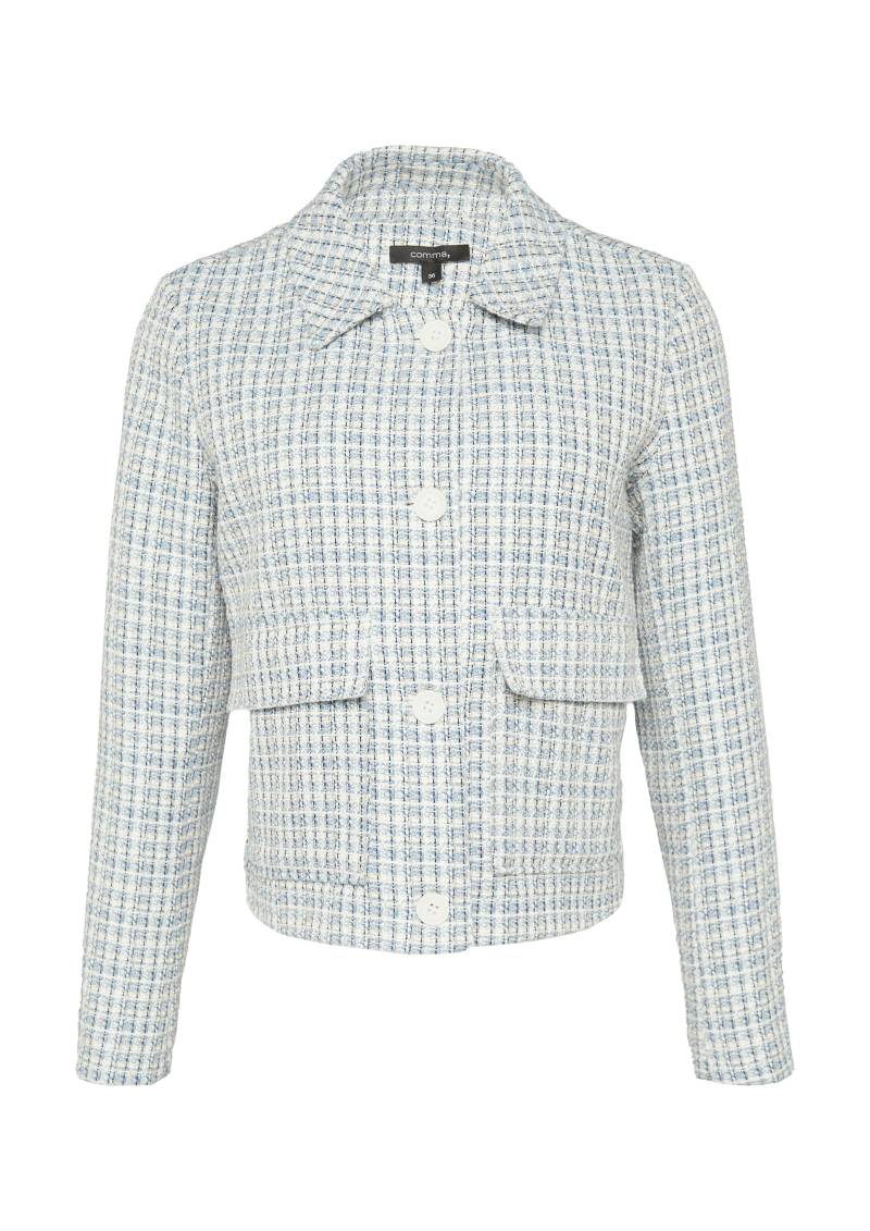 comma - Indoor-Jacke blau - Gr. - 40 von comma