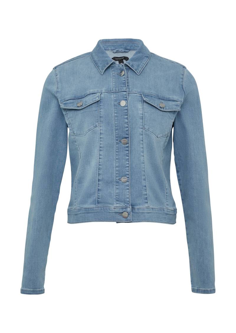 comma - Indoor-Jacke blau - Gr. - 48 von comma