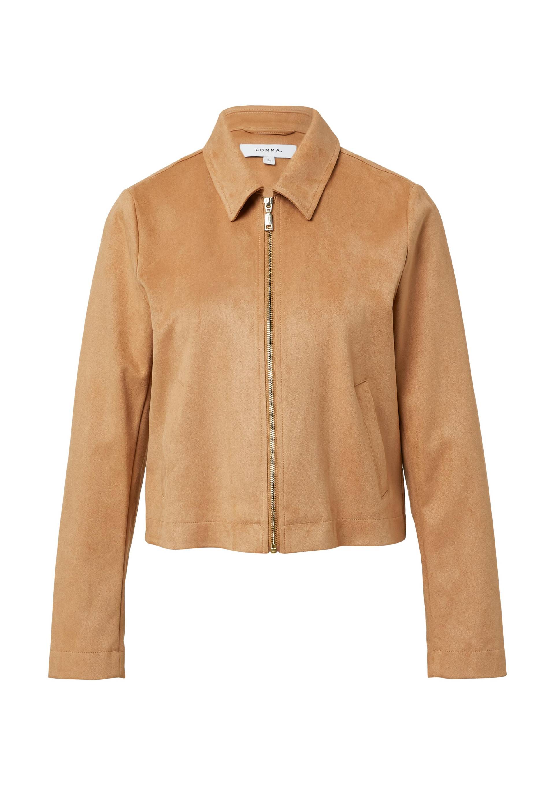 comma - Indoor-Jacke braun - Gr. - 40 von comma