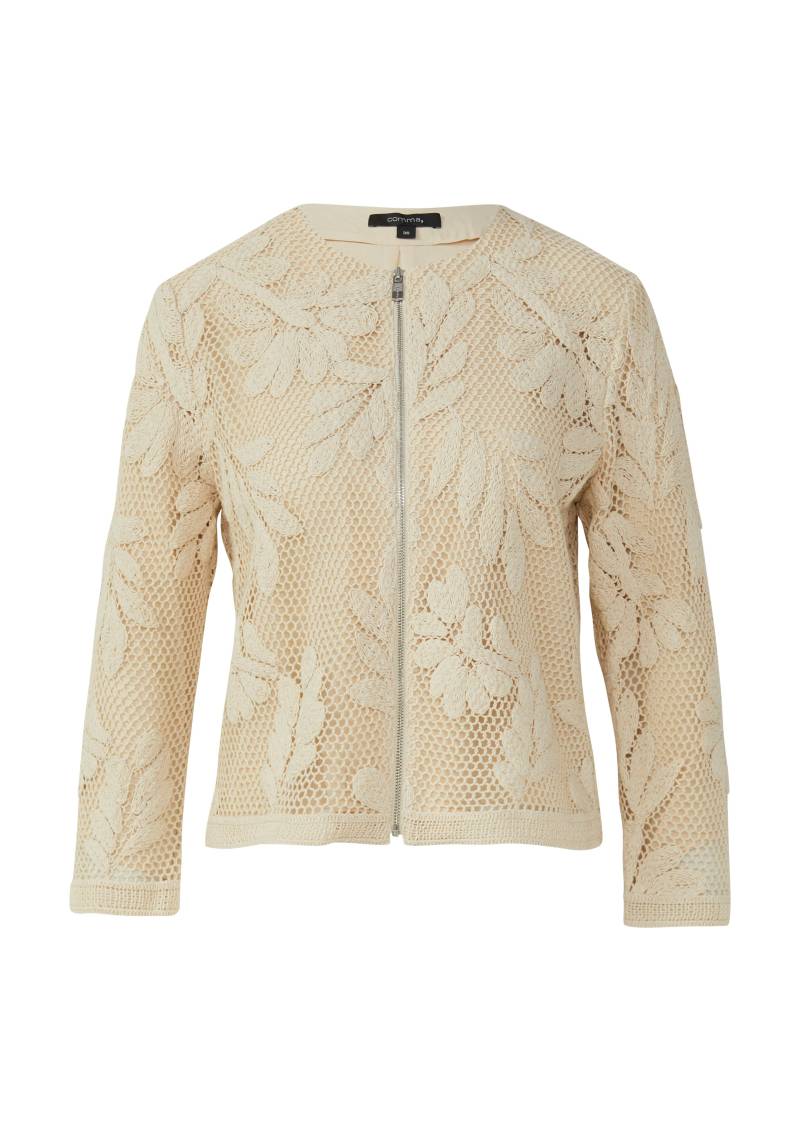 comma - Indoor-Jacke creme - Gr. - 36 von comma