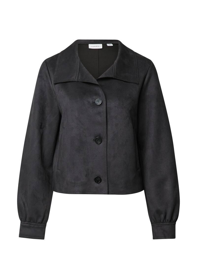 comma - Indoor-Jacke grau - Gr. - 34 von comma