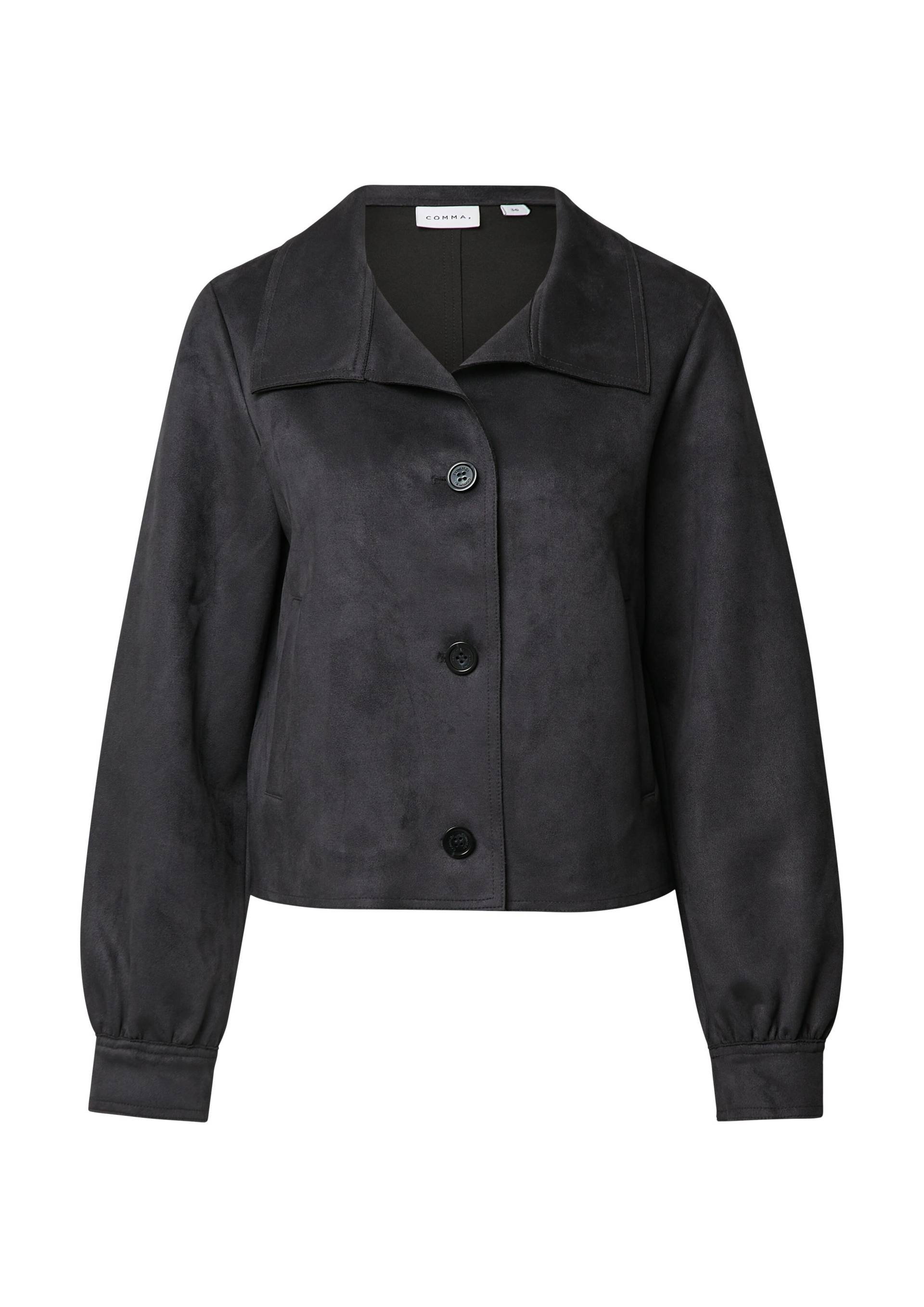 comma - Indoor-Jacke grau - Gr. - 38 von comma