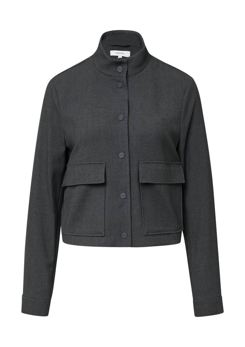 comma - Indoor-Jacke grau - Gr. - 46 von comma