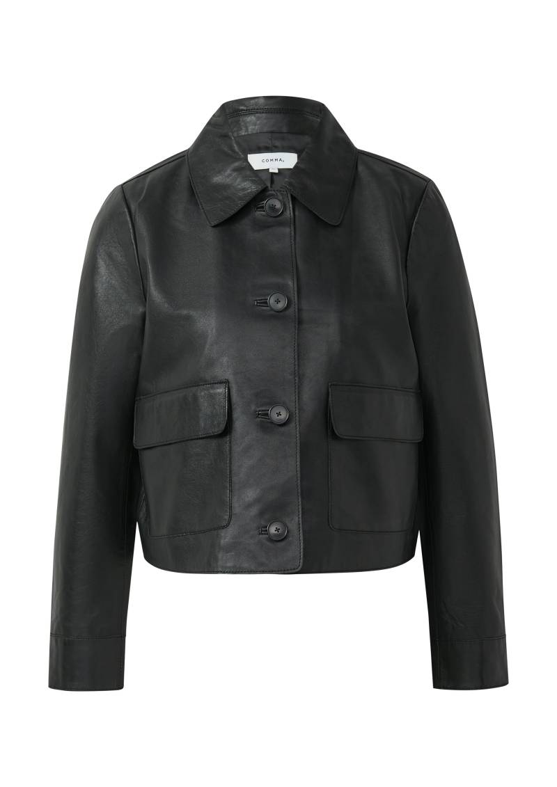 comma - Indoor-Jacke schwarz - Gr. - 40 von comma