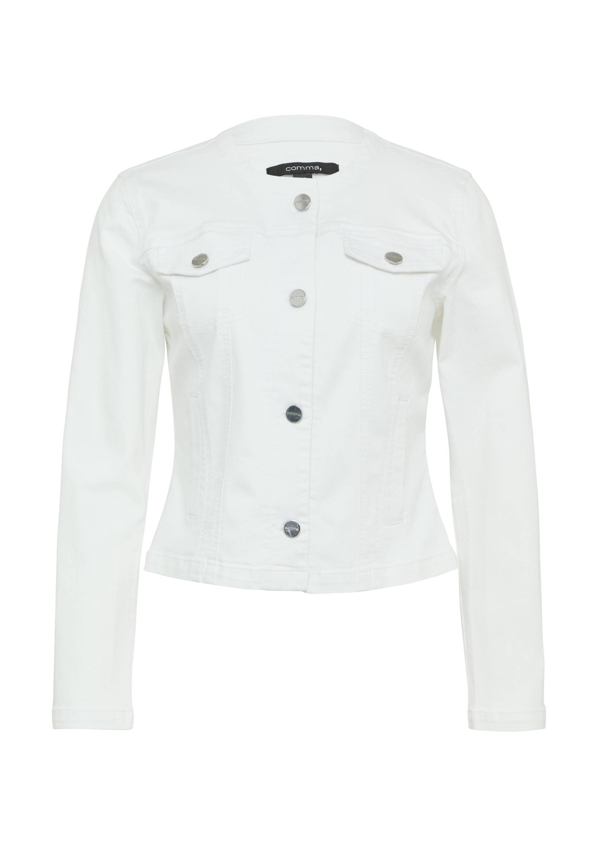 comma - Indoor-Jacke weiß - Gr. - 34 von comma