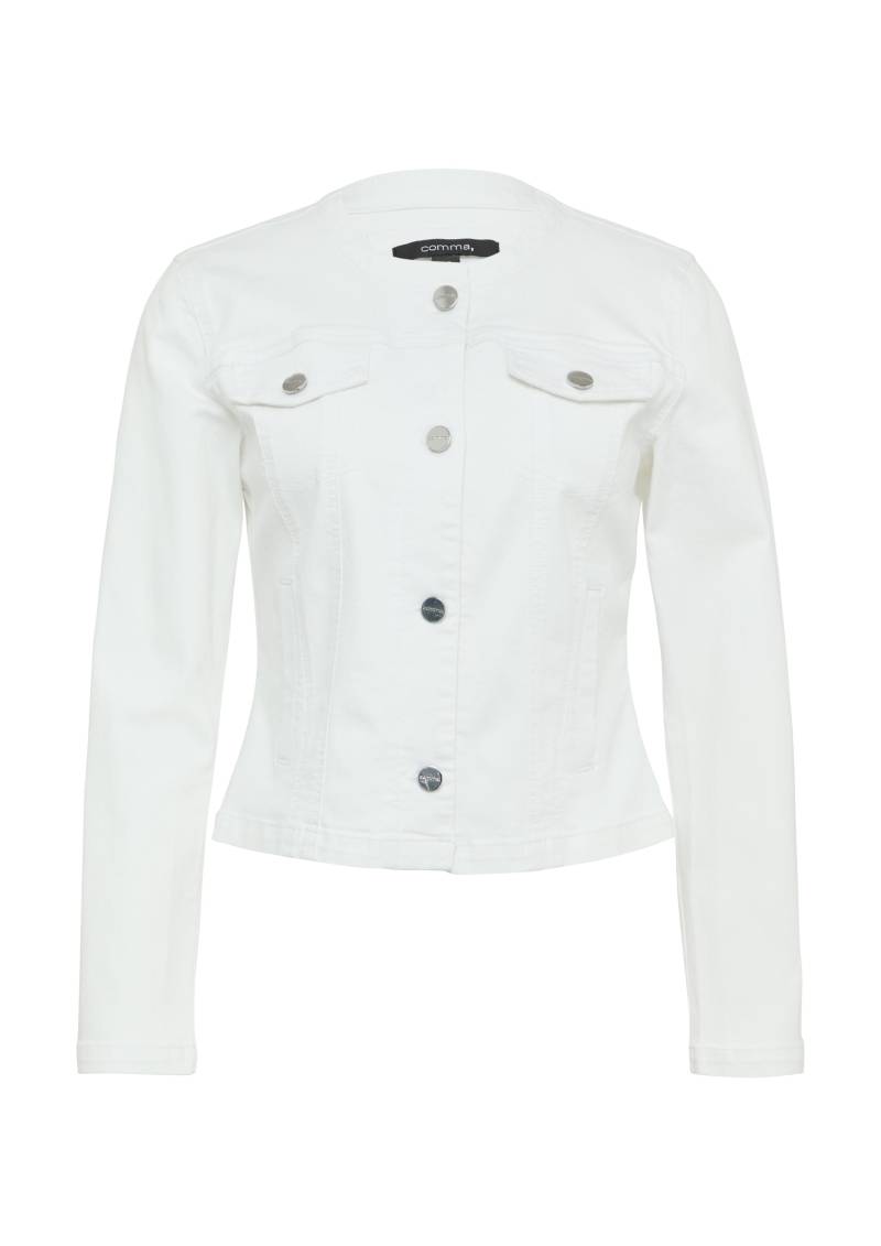 comma - Indoor-Jacke weiß - Gr. - 34 von comma