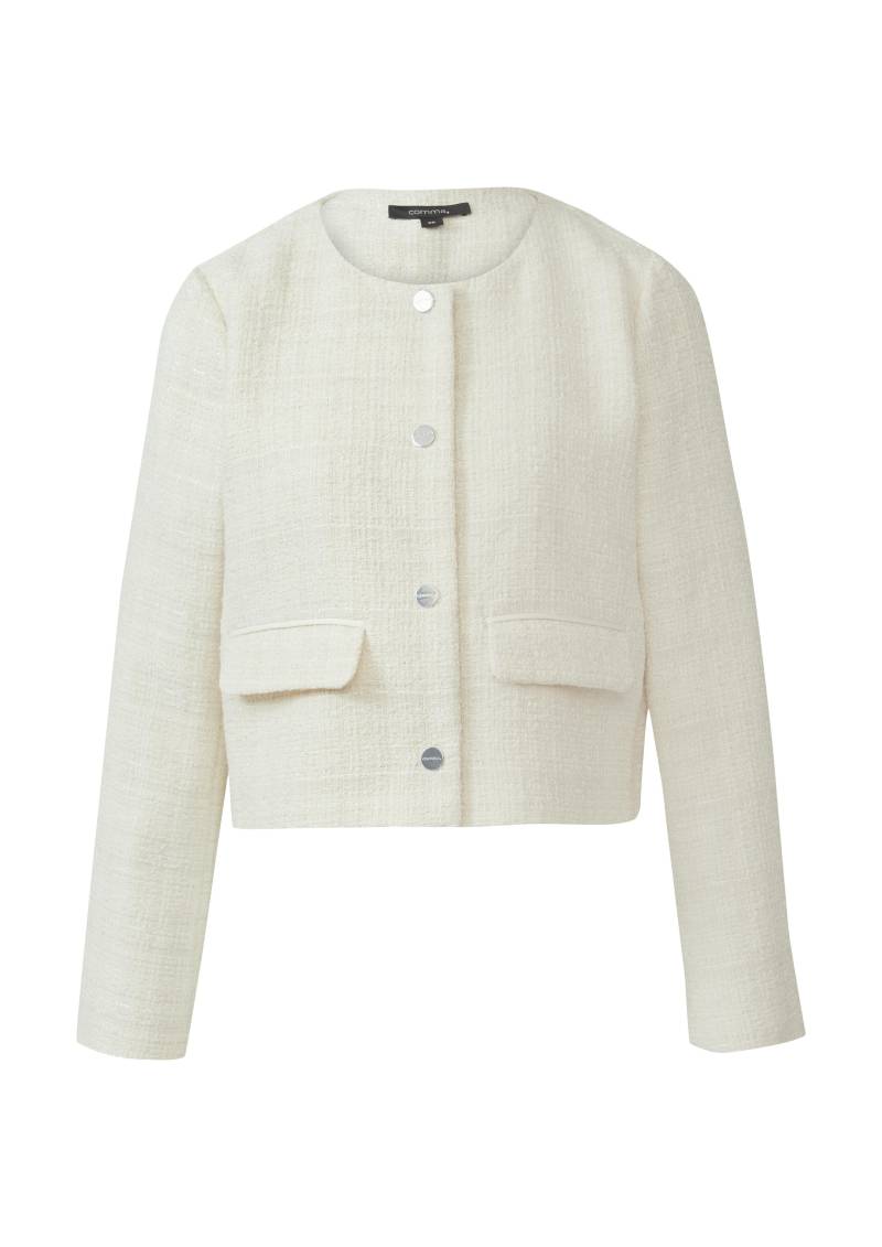 comma - Indoor-Jacke weiß - Gr. - 42 von comma