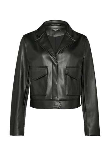 comma Jacke aus Lederimitat von comma